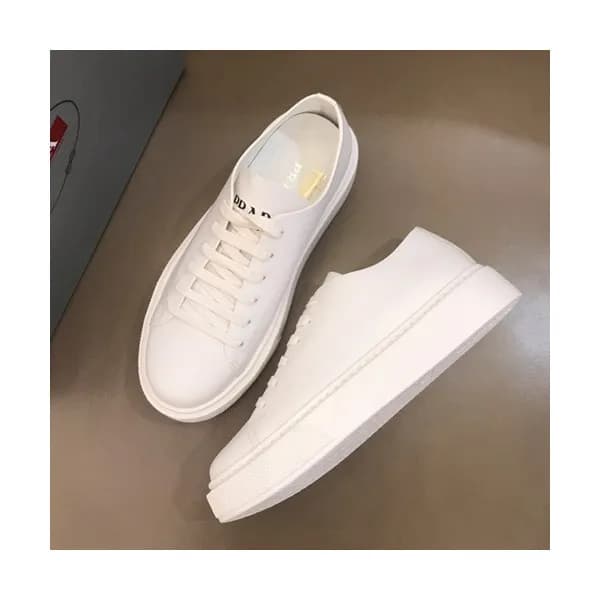 Prada 2019 Mens Leather Sneakers - 프라다 2019 남성용 레더… - 1