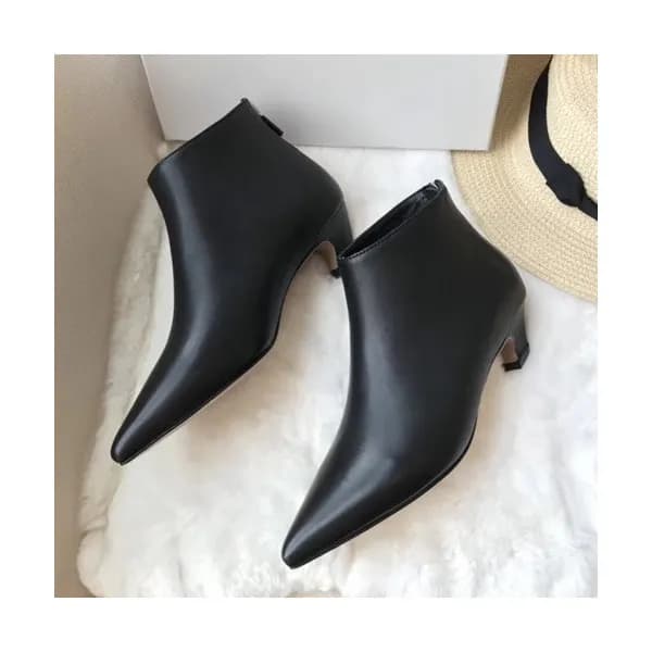 Dior 2019 Ladies Leather Middle Heel Boots - 디올 20… - 1
