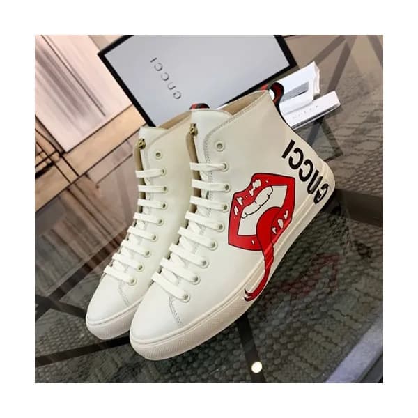 Gucci 2019 Mens Leather Sneakers - 구찌 2019 남성용 레더 … - 1