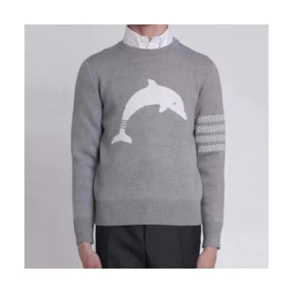 Thom Browne 2019 Mens Strap Crew-neck Sweater - 톰브… - 1