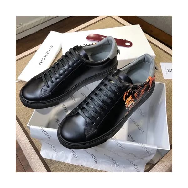 Givenchy 2019 Mens Leather Sneakers - 지방시 2019 남성용… - 1