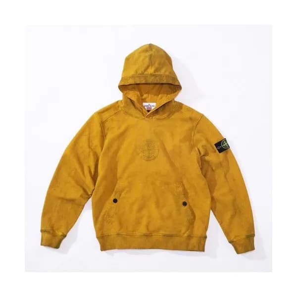 Stone Island 2019 Mens Logo Cotton HoodT - 스톤아일랜드… - 1