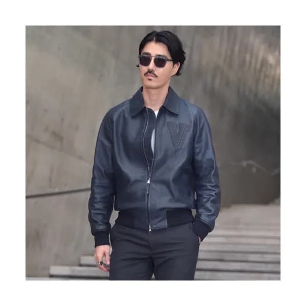 Louis vuitton 2019 Mens Logo Casual Sheep-skin Jac… - 1