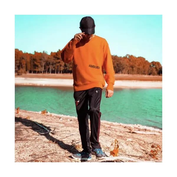 Ambush 2019 Mm/Wm Logo Casual Cotton Man-to-man -… - 1
