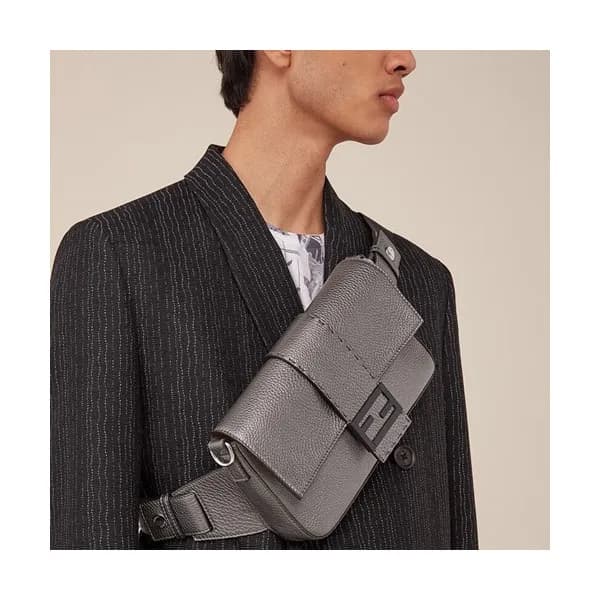 Fendi 2019 Baguette Leather Hip Sack / Tote Should… - 1
