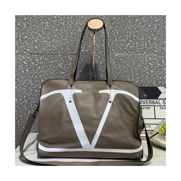 Valentino 2019 Leather Tote Shoudler Bag,38CM - 발렌… - 1