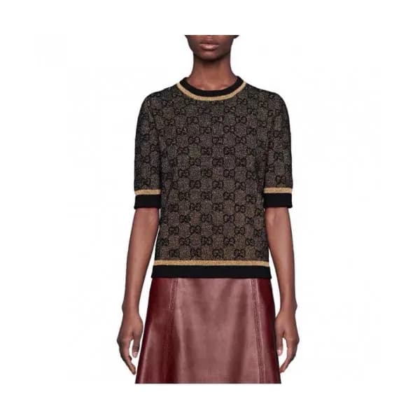 Gucci 2019 Womens Casual Crew-neck Wool Sweater - … - 1