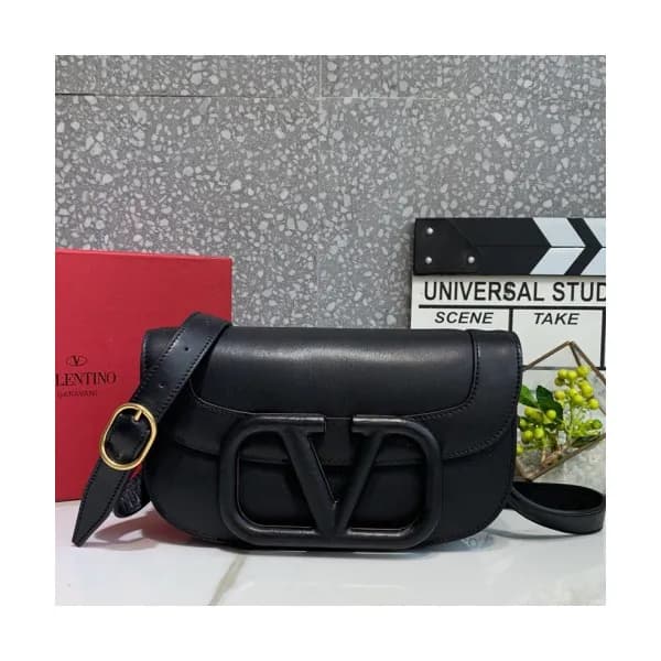 Valentino 2019 Leather Garavani Shoudler Cross Bag… - 1
