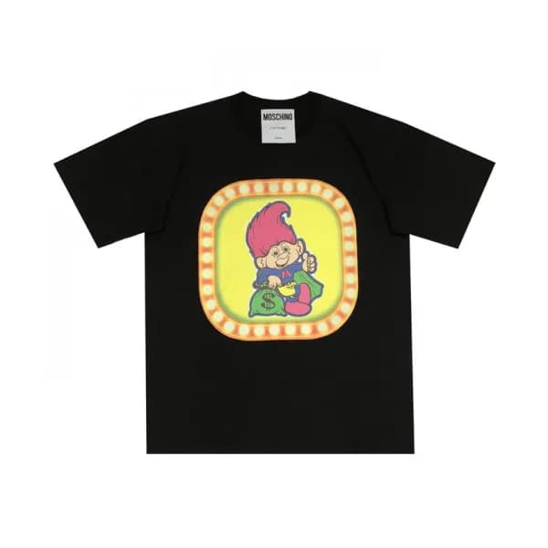 [모스키노]Moschino 2019 Mm/Wm Logo Cotton Short Sleeve… - 1