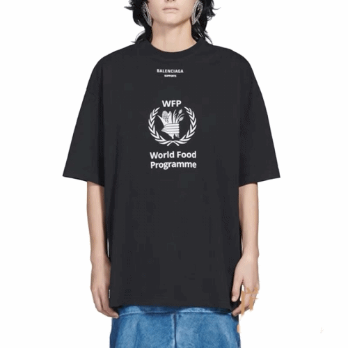 [발렌시아가]Balenciaga 2020 Mm/Wm Logo Cotton Short Sle… - 1