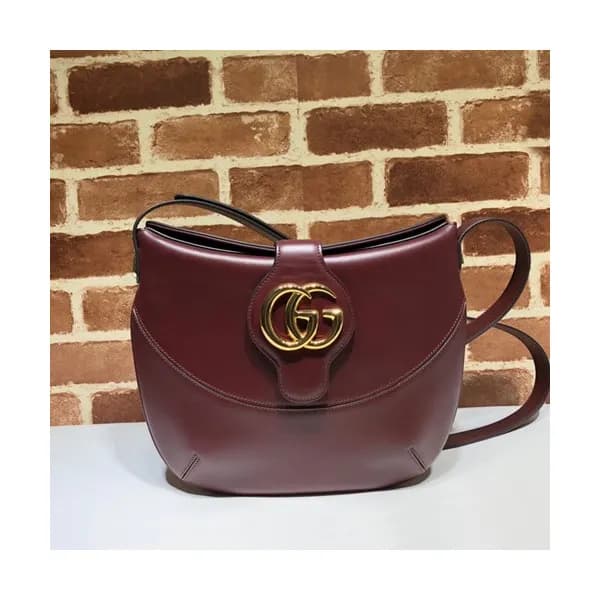 Gucci 2019 Arli Leather Shoulder Bag,30CM - 구찌 201… - 1