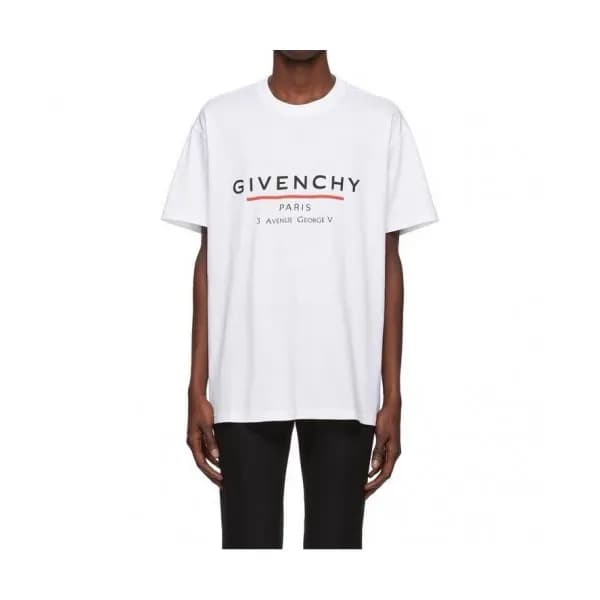 [지방시]Givenchy 2020 Mens Logo Cotton Short Sleeved … - 1