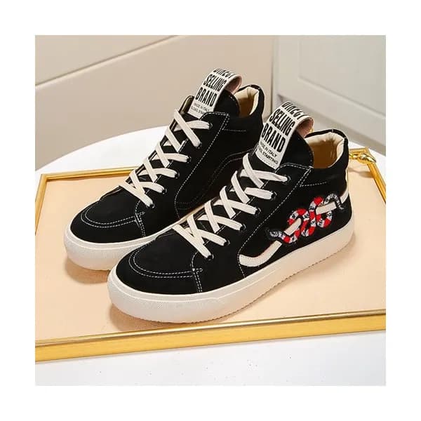 Gucci 2020 Mens Leather Sneakers - 구찌 2020 남성용 레더… - 1