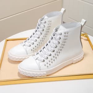 Giuseppe Zanoti 2020 Mens Leather Sneakers - 쥬세페자노…