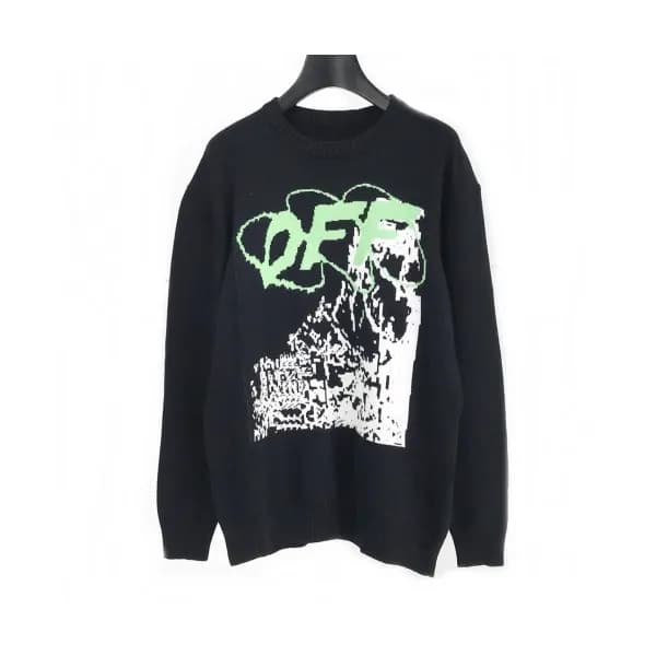 [오프화이트]Off-white 2020 Mens Basic Crew-neck Sweater… - 1