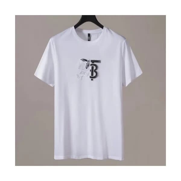 [버버리]Burberry 2020 Mens Logo Silket Crew-neck Shor… - 1