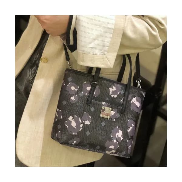 MCM 2020 Anya Mini Tote Shoulder Shopper Bag,19cm … - 1
