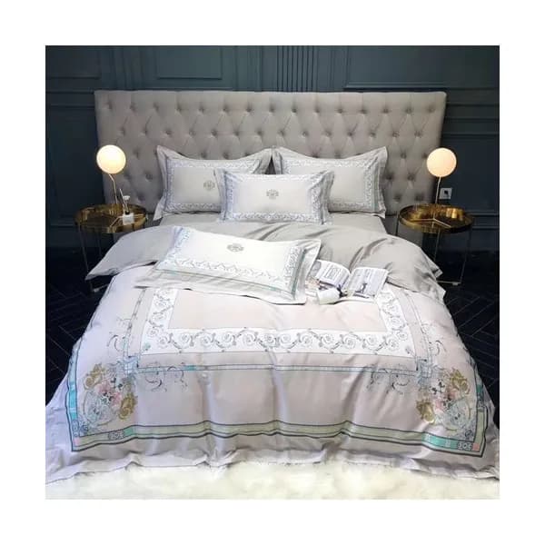 Hermes 2020 Supima Cotton Bedding 4 Set - 에르메스 202… - 1