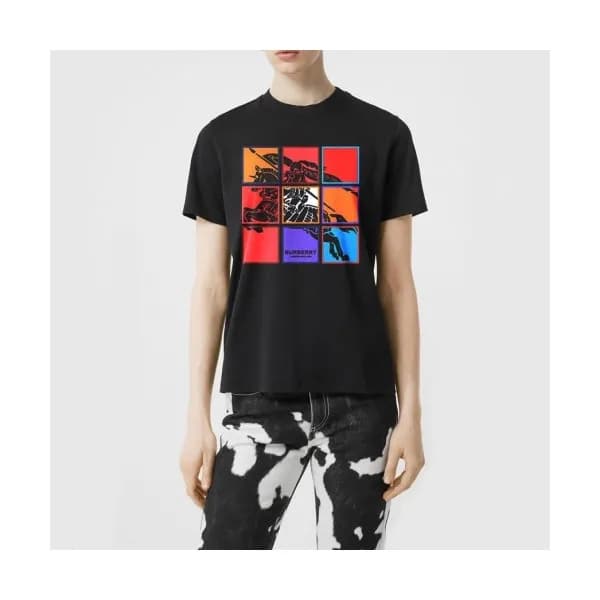 [버버리]Burberry 2020 Mens Logo Cotton Short Sleeved … - 1