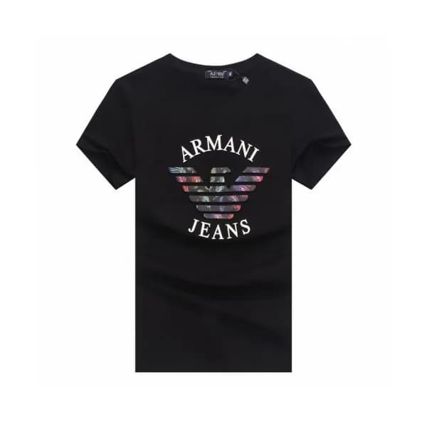 [알마니]Armani 2020 Mens Logo Silket Short Sleeved Ts… - 1