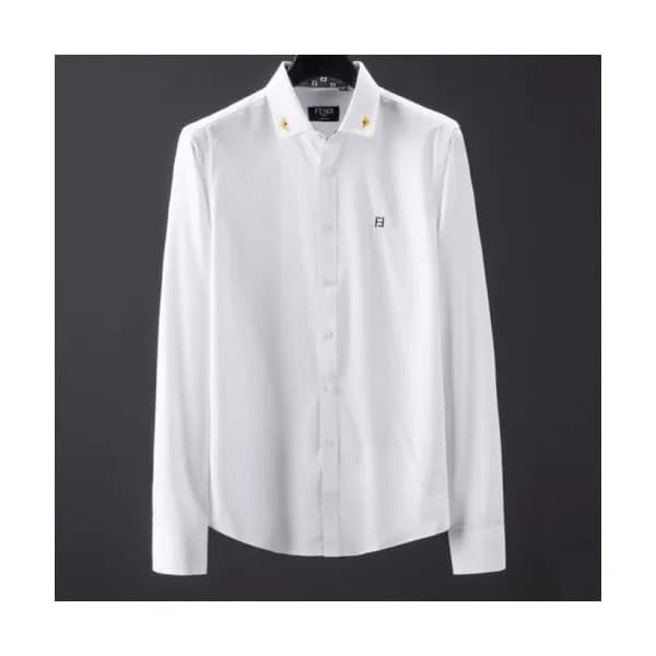 Fendi 2020 Mens Logo Buesiness Cotton Tshirts - 펜디… - 1
