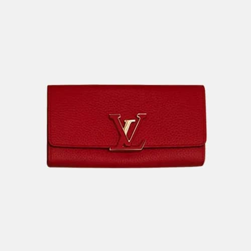 Louis Vuitton 2020 Capucines Womens Leather Wallet… - 1