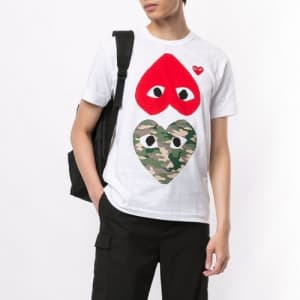 [꼼데가르송]Cdgplay 2020 Mm/Wm Heart Cotton Short Sleev…