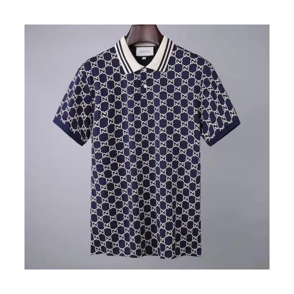 [매장판]Gucci 2020 Mens Logo Short Sleeved Polo Tshir… - 1