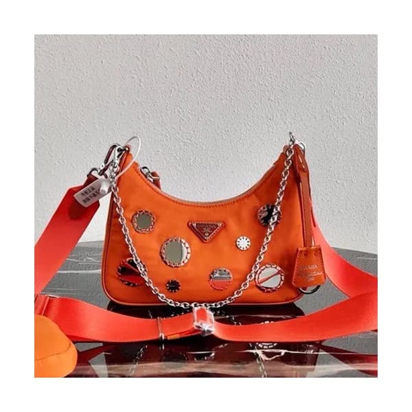 Prada 2020 Hobo Shoulder Bag,22CM - 프라다 2020 호보 숄더… - 1