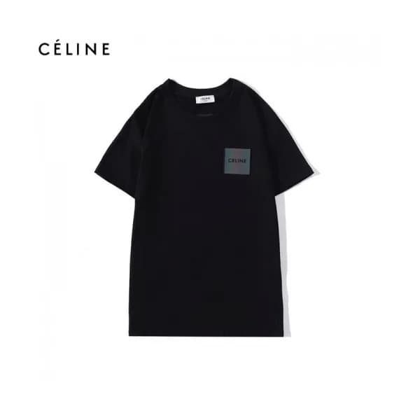 Celine Unisex Hedi Slimane Tshirts - 셀린느 남/녀 반팔티 C… - 1