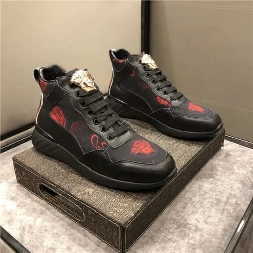 Versace 2020 Men's Leather Sneakers - 베르사체 202… - 1