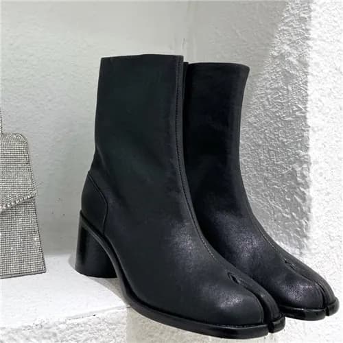 Maison Margiela 2021 Women's Leather Ankle Boo… - 1