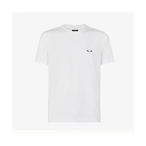 [펜디]Fendi 2021 Mens Logo Casual Short Sleeved Tshi… - 1