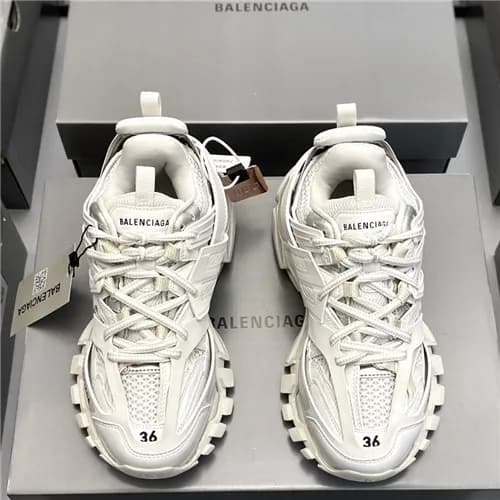 Balenciaga 2021 Women's Leather Sneakers - 발렌시… - 1