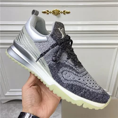 Louis Vuitton 2021 Men's Knit Sneakers - 루이비통 … - 1