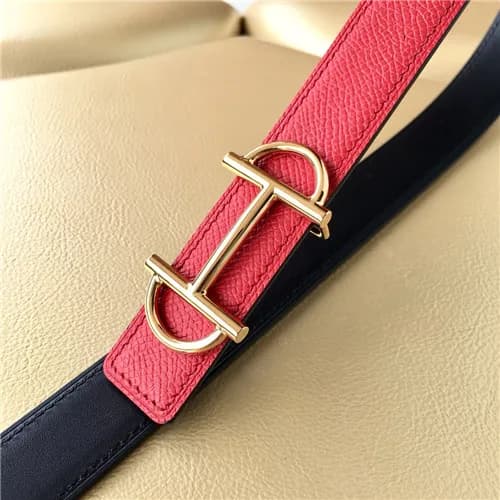 [매장판]Hermes 2021 Women's Leather Belt,2.5cm - … - 1