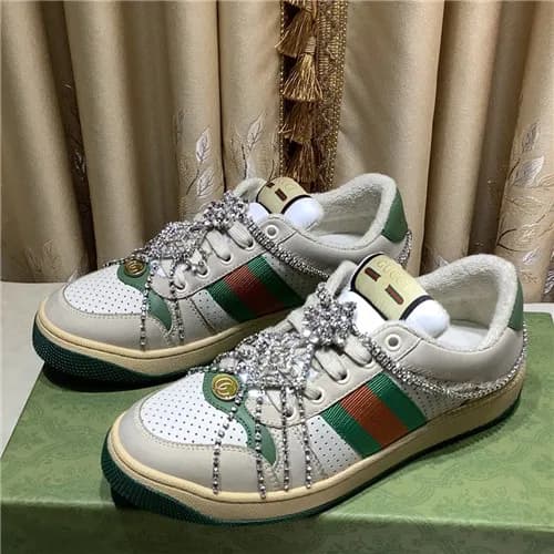 [매장판]Gucci 2021 Women's Leather Sneakers - 구찌 … - 1