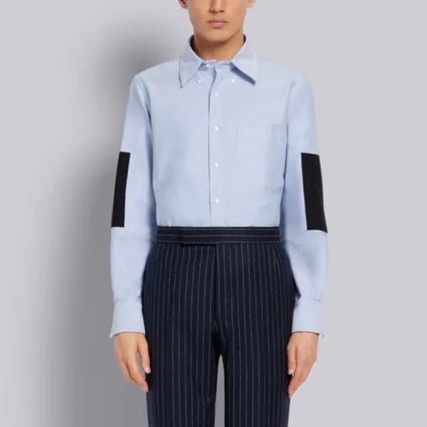 톰브라운 남성 클래식 셔츠 - Thom Browne Mens Classic Dress Sh… - 1