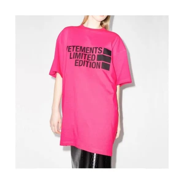 Vetments Mm/Wm Minimal Cotton Short Sleeved Tshir… - 1