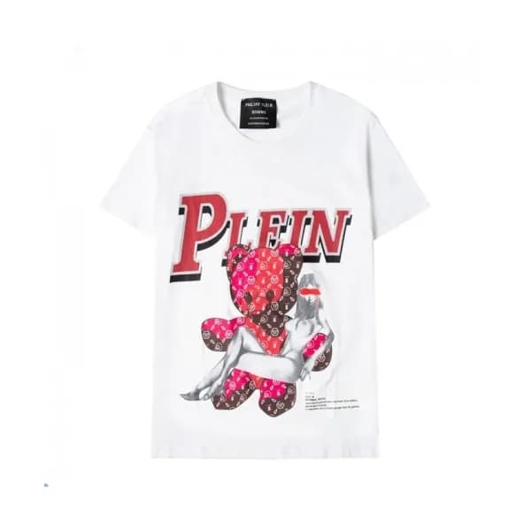 Philipp Plein Mens Short Sleeved Tshirts White - 필… - 1