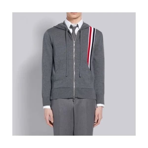 Thom Browne Mens Strap Sweaters Gray - 톰브라운 2021 … - 1