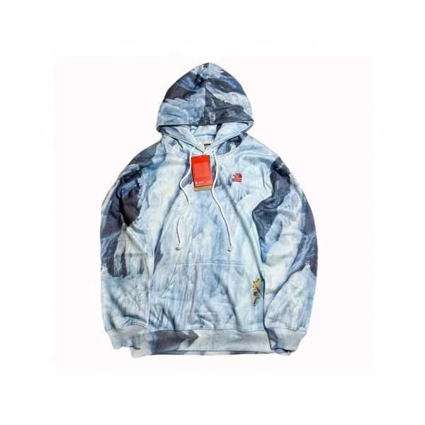 Supreme Mm/Wm Logo Cotton Hoodie Blue - 슈프림 2021 … - 1