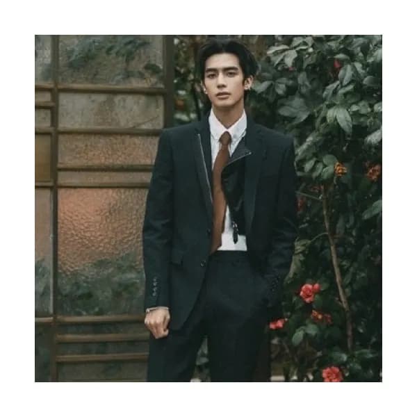 Burberry Mens Business Wool Suit Jackets Black - … - 1