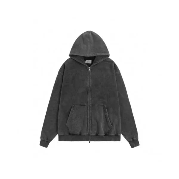 Represent Unisex Wolf Logo Cotton Hoodie - 리프리젠트 … - 1