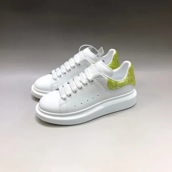 알렉산더맥퀸 남/녀 그린탭 스니커즈 - Unisex Green Sneakers - alx0… - 1