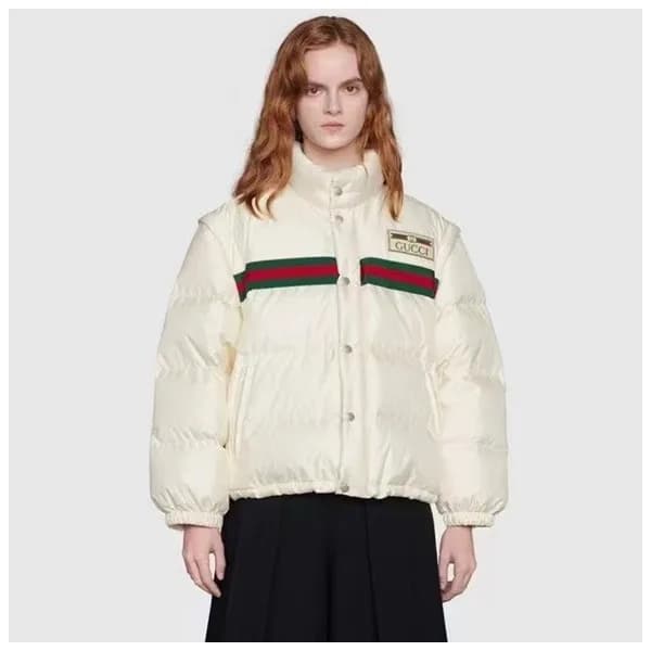 구찌 여성 모던 화이트 패딩 - Gucci Womens White Padding - gu… - 1