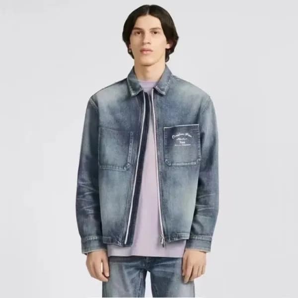 디올 남성 블루 자켓 - Dior Mens Blue Jackets - di432x - 1