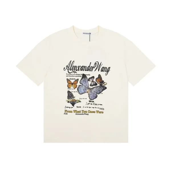 알렉산더왕 여성 아이보리 반팔티 - Alexanderwang Womens Ivory Sho… - 1