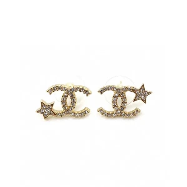 샤넬 여성 골드 이어링 - Chanel Womens Gold Earring - acc38x - 1