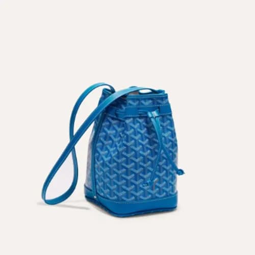 고야드 여성 블루 쁘띠 플로 - Goyard Womens Blue Petitflot - … - 1
